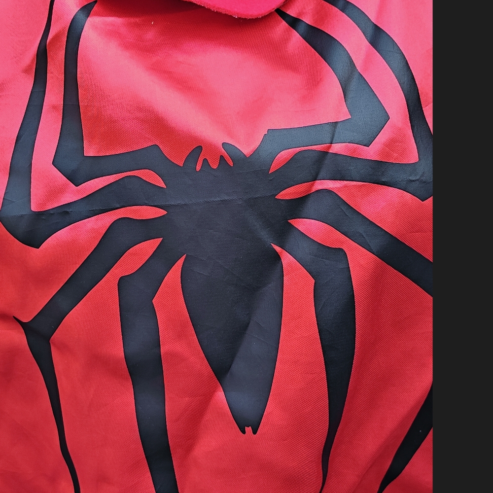 Red and Black Spider Hero Kids Costume with 2 Masks